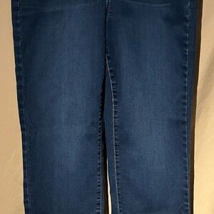 Nine West Dark Blue Straight Leg Jeans
